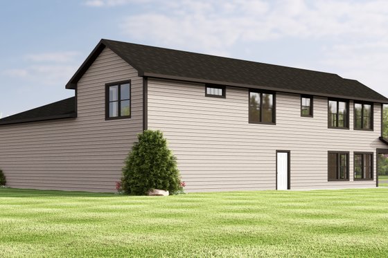 Exterior - Other Elevation for Craftsman House Plan #1064-409 - 2 bed, 1.5 bath