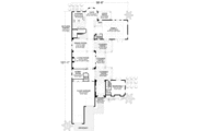 Mediterranean Style House Plan - 6 Beds 6.5 Baths 6217 Sq/Ft Plan #420-189 