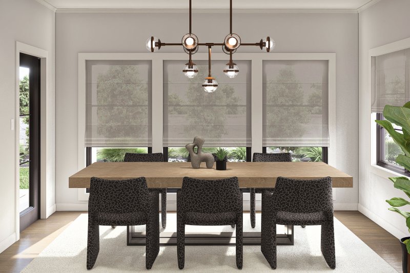 Dream House Plan - Interior - Dining Room 1 for Modern House Plan #455-444 - 4 bed, 3.5 bath