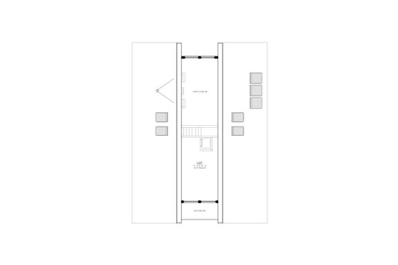 Floor Plan - Other Floor for Cabin House Plan #1114-7 - 3 bed, 2 bath