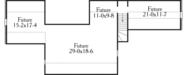 House Blueprint - Southern Floor Plan - Other Floor Plan #406-255