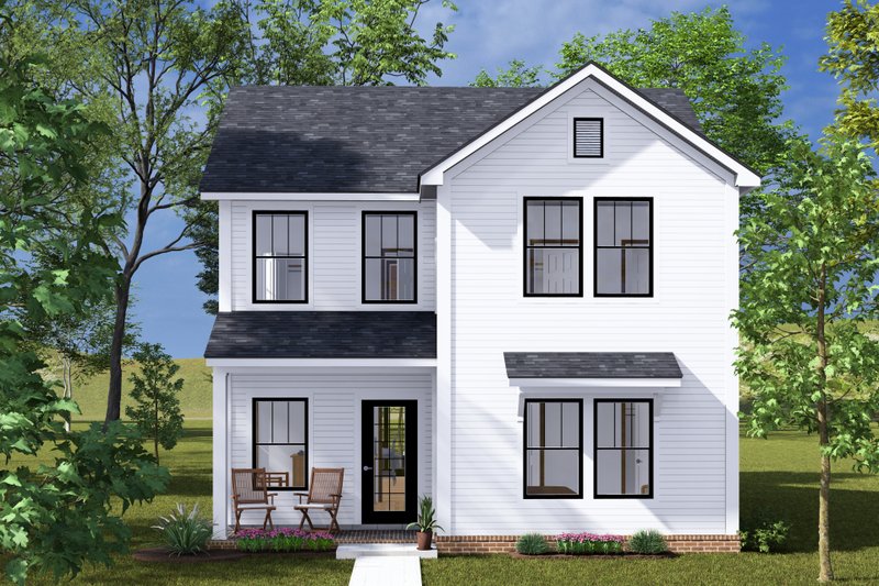 House Plan Design - Exterior - Other Elevation for Cottage House Plan #513-2304 - 3 bed, 3 bath