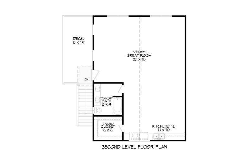 Farmhouse Style House Plan - 1 Beds 2 Baths 1185 Sq/Ft Plan #932-552 ...