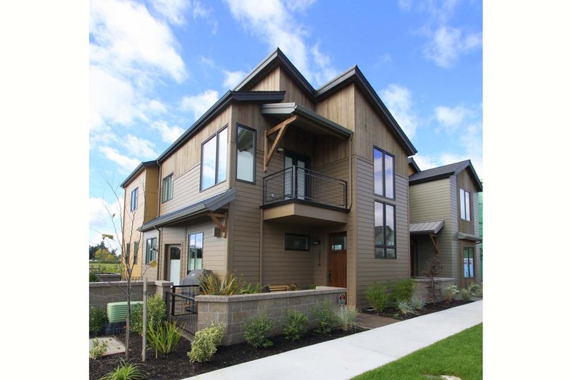 Architectural House Design - Photo 1 for Modern House Plan #124-920 - 3 bed, 2.5 bath