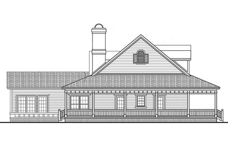 Architectural House Design - Left Side