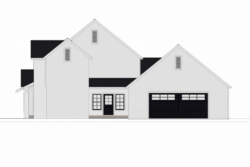 House Blueprint - Photo 17 for Farmhouse House Plan #1109-20 - 4 bed, 3 bath