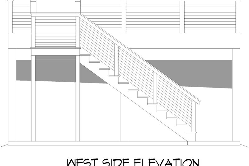 Dream House Plan - Exterior - Other Elevation for Traditional House Plan #932-542, 0 bath