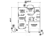 House Plan - 4 Beds 2.5 Baths 2596 Sq/Ft Plan #50-241 
