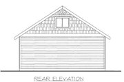 Bungalow Style House Plan - 0 Beds 0 Baths 780 Sq/Ft Plan #117-804 