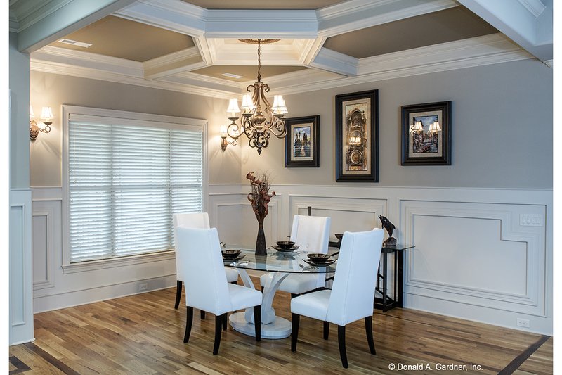 Architectural House Design - Interior - Dining Room for Country House Plan #929-556 - 4 bed, 3 bath