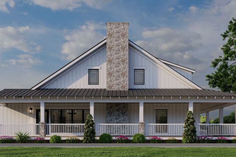 House Plan Design - Exterior - Other Elevation 4 for Country House Plan #923-30 - 4 bed, 3.5 bath