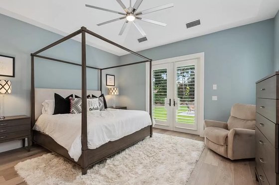 Interior - Bedroom 1 for Contemporary House Plan #548-66 - 5 bed, 5.5 bath