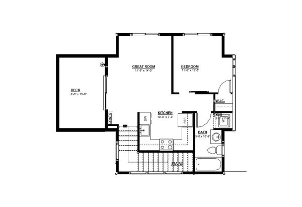 Prairie Floor Plan - Upper Floor Plan #895-129