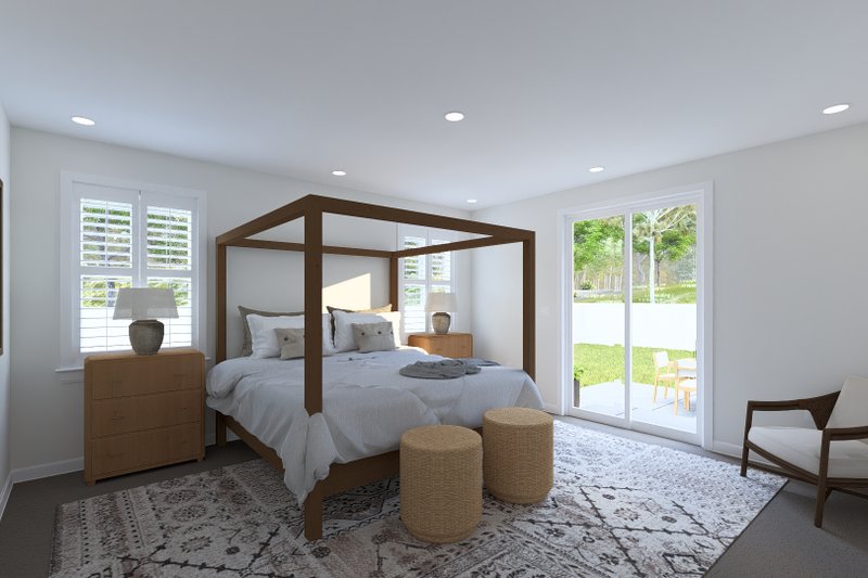 Dream House Plan - Interior - Master Bedroom for Farmhouse House Plan #1060-415 - 3 bed, 2.5 bath