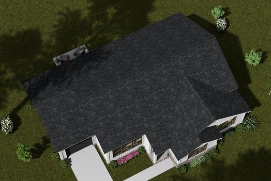 Exterior - Other Elevation 2 for Contemporary House Plan #513-2344 - 3 bed, 2 bath