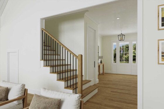 Interior - Entry 1 for Farmhouse House Plan #461-103 - 5 bed, 4 bath