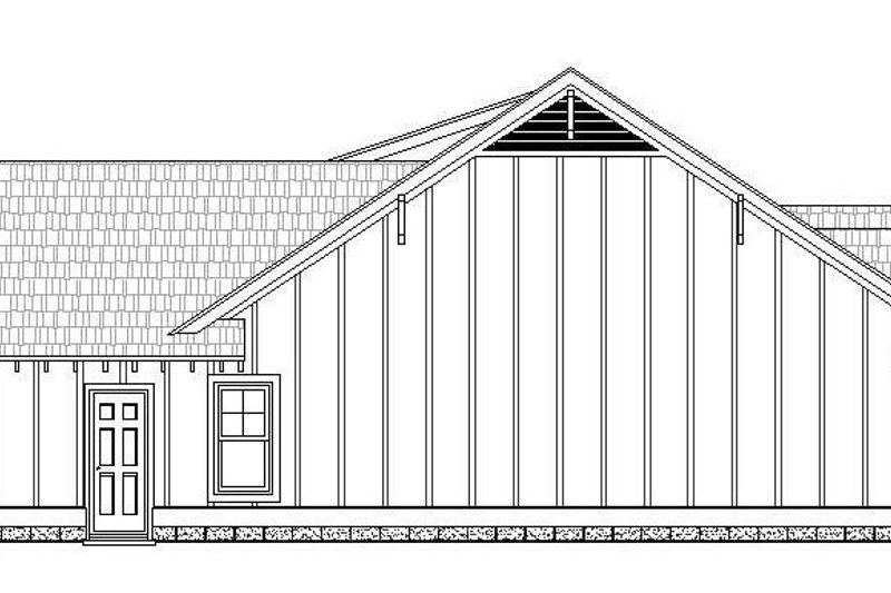 Architectural House Design - Exterior - Other Elevation 2 for Craftsman House Plan #932-275 - 3 bed, 2 bath