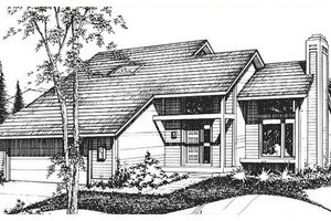 Traditional Exterior - Front Elevation Plan #320-302