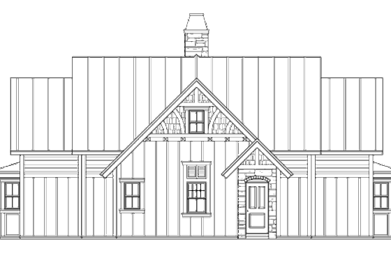 Exterior - Other Elevation for Craftsman House Plan #426-9 - 3 bed, 3 bath