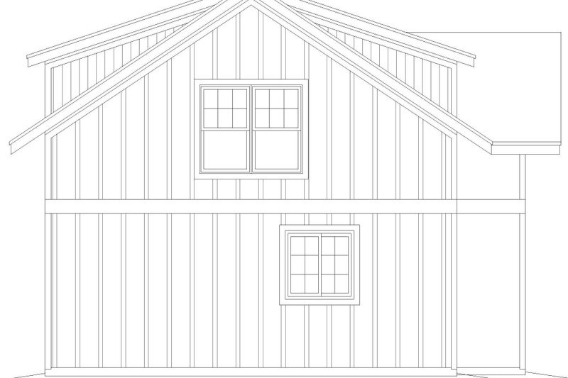Architectural House Design - Exterior - Other Elevation for Southern House Plan #932-1192, 0 bath