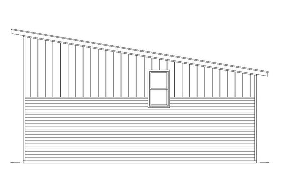 Exterior - Other Elevation 1 for Contemporary House Plan #932-251, 0 bath