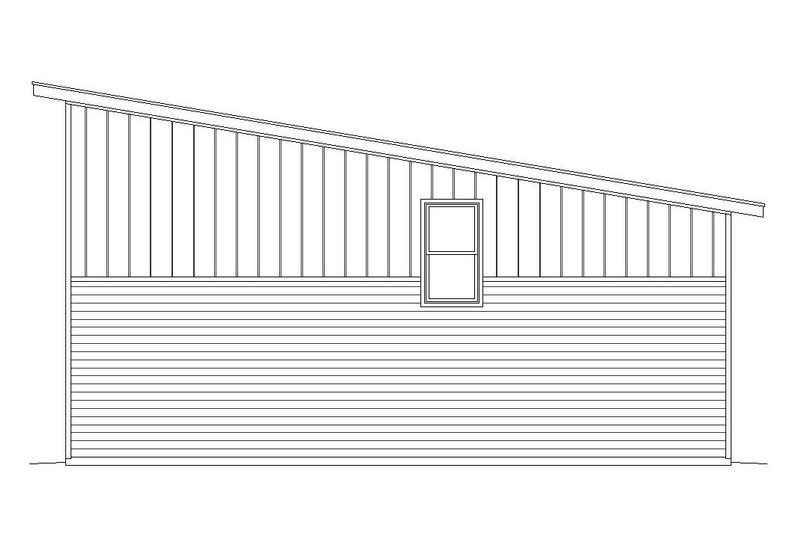 Home Plan - Exterior - Other Elevation 1 for Contemporary House Plan #932-251, 0 bath