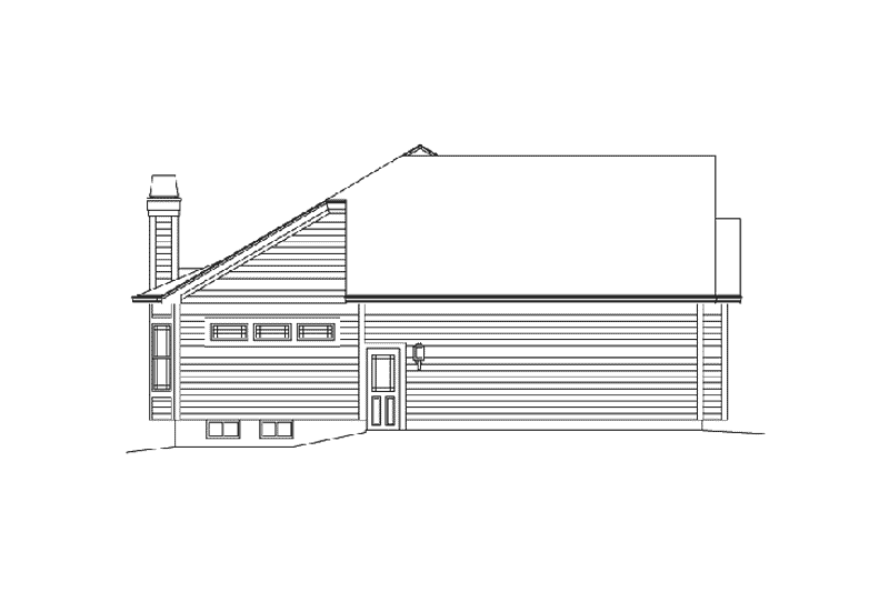 Architectural House Design - Exterior - Other Elevation for Country House Plan #57-622 - 3 bed, 2.5 bath