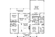 Farmhouse Style House Plan - 3 Beds 2 Baths 1817 Sq/Ft Plan #21-461 