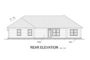 Country Style House Plan - 3 Beds 2 Baths 1451 Sq/Ft Plan #513-8 