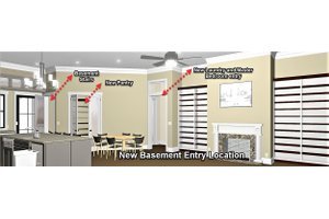 Floor Plan - Other Floor for Bungalow House Plan #44-238 - 2 bed, 2 bath