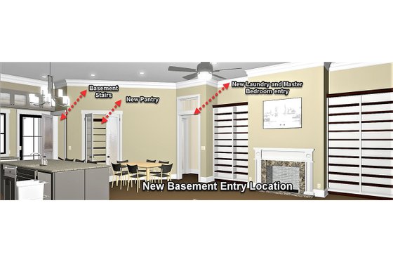 Floor Plan - Other Floor for Bungalow House Plan #44-238 - 2 bed, 2 bath