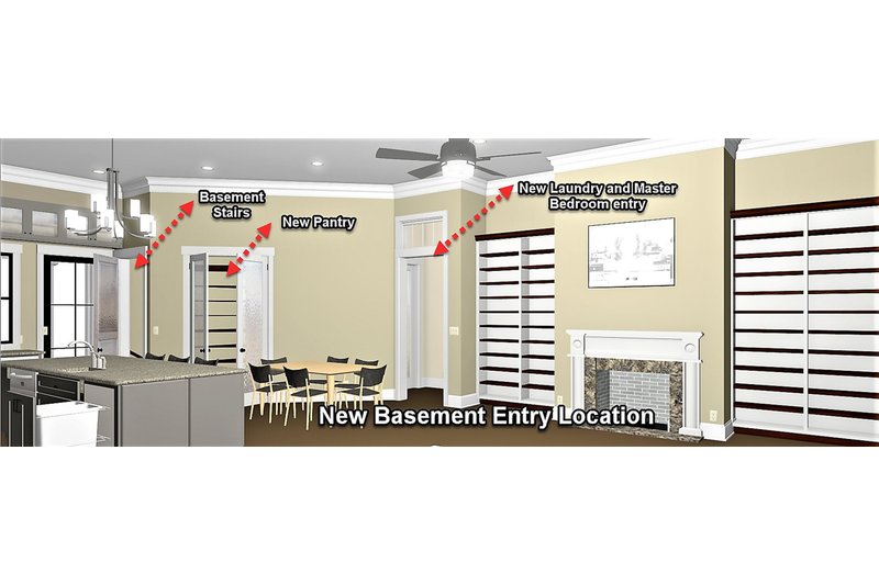 Home Plan - Floor Plan - Other Floor for Bungalow House Plan #44-238 - 2 bed, 2 bath