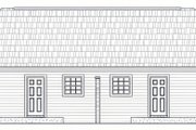 Country Style House Plan - 2 Beds 2 Baths 1650 Sq/Ft Plan #21-634 Exterior 