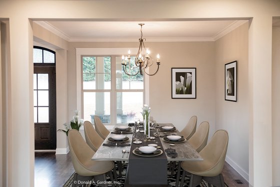 Interior - Dining Room for European House Plan #929-1033 - 3 bed, 2.5 bath
