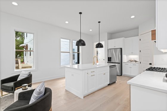 Interior - Kitchen 3 for Modern House Plan #1085-4 - 3 bed, 2.5 bath