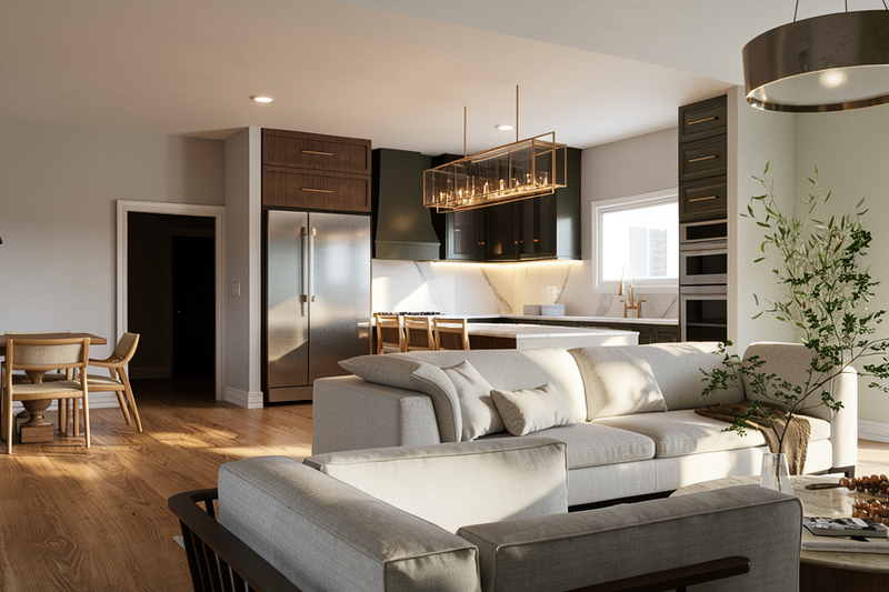 Home Plan - Interior - Family Room 2 for Farmhouse House Plan #1064-470 - 3 bed, 2.5 bath