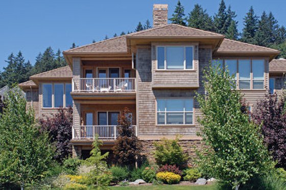 Exterior - Rear Elevation for Craftsman House Plan #48-432 - 4 bed, 5 bath