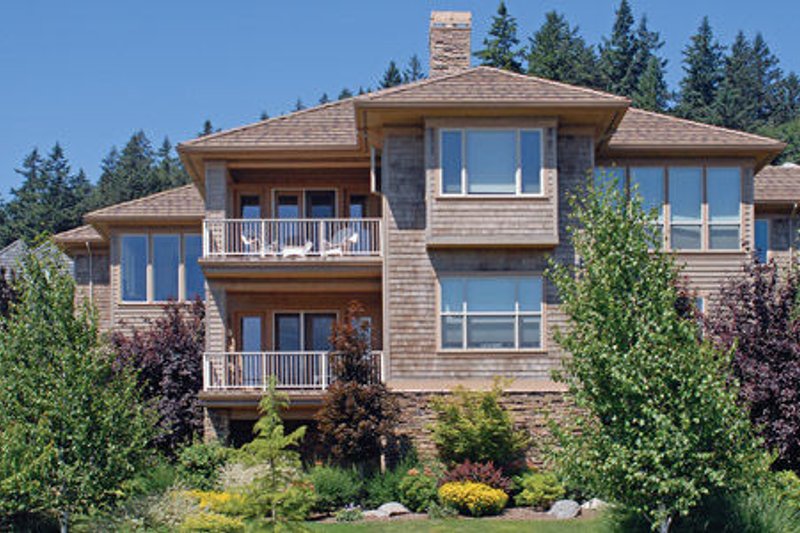 Home Plan - Exterior - Rear Elevation for Craftsman House Plan #48-432 - 4 bed, 5 bath