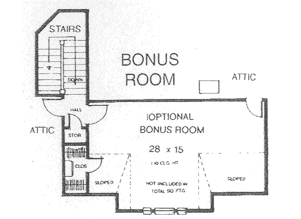 Farmhouse Floor Plan - Other Floor Plan #310-505