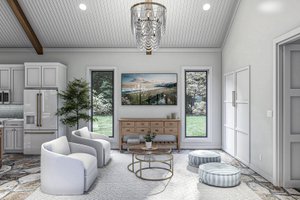 Interior - Other for Modern House Plan #455-650, 1 bath