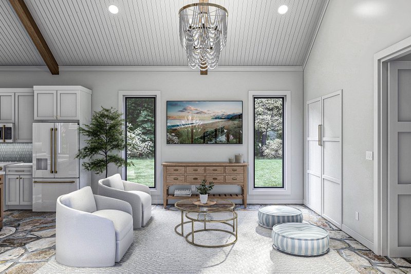 Modern Style House Plan - 0 Beds 1 Baths 542 Sq/Ft Plan #455-650 ...