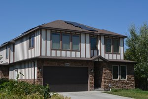 House Blueprint - Craftsman Exterior - Front Elevation Plan #1060-412