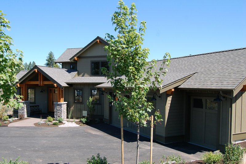 House Blueprint - Exterior - Other Elevation 3 for Craftsman House Plan #895-4 - 3 bed, 2.5 bath
