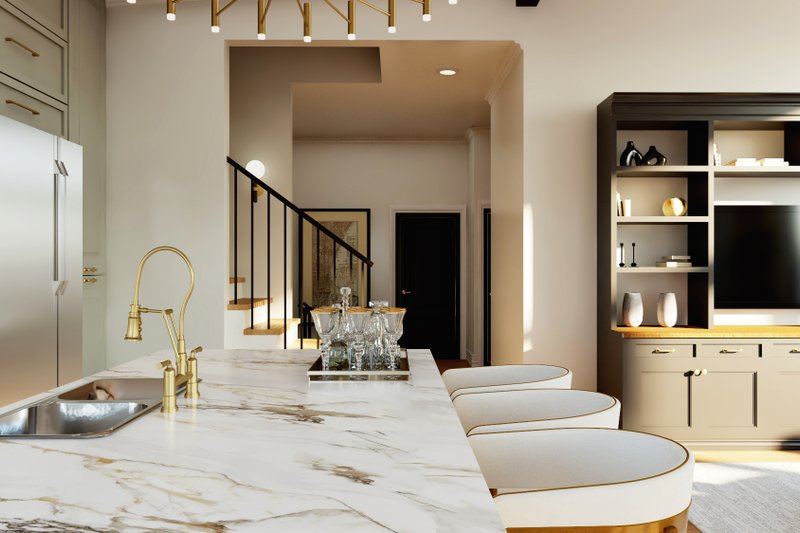 Architectural House Design - Interior - Kitchen for Contemporary House Plan #1064-399 - 3 bed, 2.5 bath