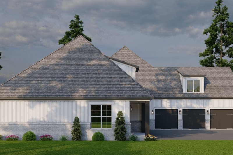 Architectural House Design - Exterior - Other Elevation 4 for European House Plan #923-439 - 6 bed, 6.5 bath