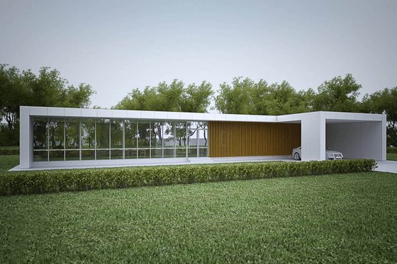 Modern design, elevation 