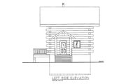 Log Style House Plan - 0 Beds 1 Baths 640 Sq/Ft Plan #117-797 