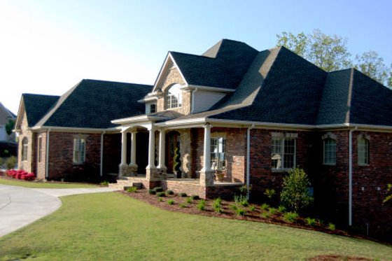 Exterior - Other Elevation 3 for European House Plan #437-51 - 3 bed, 3.5 bath