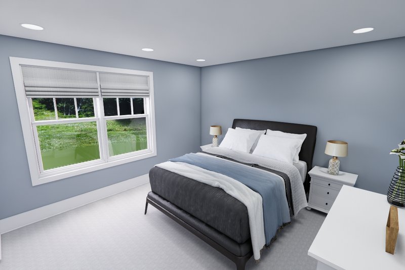 House Design - Interior - Bedroom 1 for Traditional House Plan #51-1257 - 3 bed, 3.5 bath