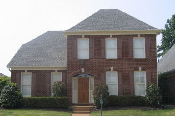 Exterior - Front Elevation for Traditional House Plan #81-13884 - 3 bed, 2.5 bath